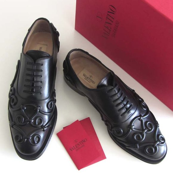 new VALENTINO Arabesque pattern dress shoes 37 / 7 - Picture 3 of 8